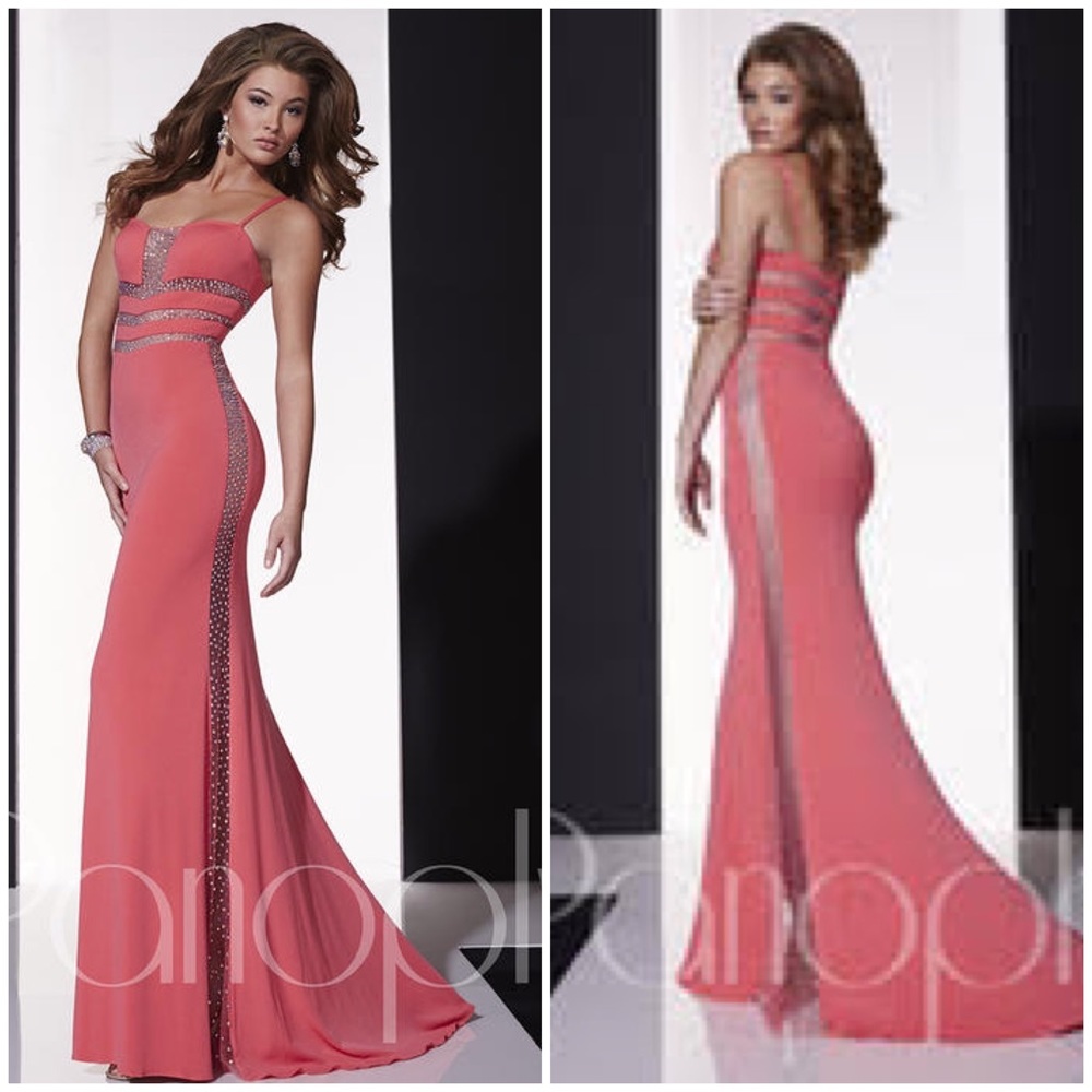 Panoply 14683 Illusion Prom Dress